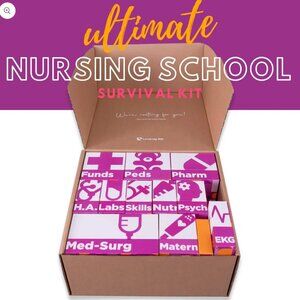 Level Up RN The Ultimate Nursing School Survival Kit - Flashcards